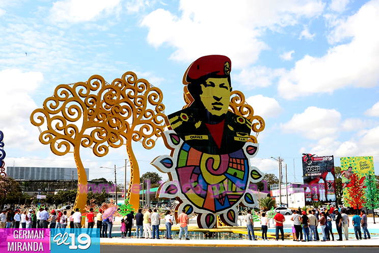 Nicaragua conmemora aniversario del tr&aacute;nsito a la inmortalidad del Comandante Hugo Ch&aacute;vez